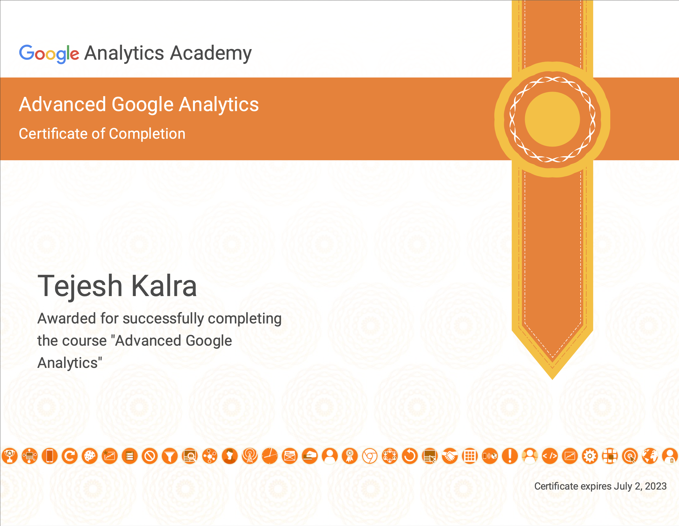 Google Analytics Advanced